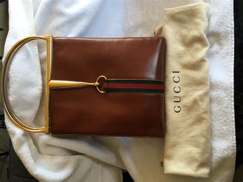 vintage gucci handbags from 1960s.